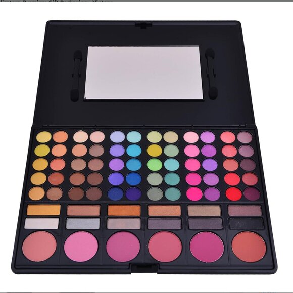 Highly Pigmented Blendable Eye shadows, Makeup Blush and Face powder Makeup Kit - Picture 8 of 9